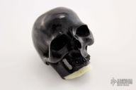 Pool Ball Carved Skull