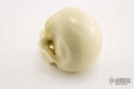 Pool Ball Carved Skull