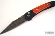 Monaco Ltd. Damascus Edition - Ponzio Damascus & Red Apple Coral (#17/30)