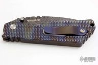 Pro-Strider SNG Custom - Damascus and Titanium