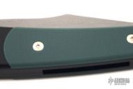 MONACO Blade 2007 Prototype - Black w/ Green G-10 Inlays (S/N #70)