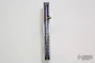 Raindrop Linerlock - Damascus & Pearl