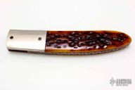 Red Jigged Bone Linerlock