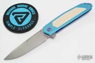 Reflex - Titanium and White Paper Micarta