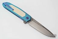 Reflex - Titanium and White Paper Micarta