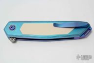 Reflex - Titanium and White Paper Micarta