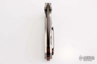 Rhino Flipper - Blued Damascus (Lefty)