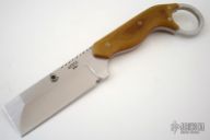 Ringed Razel - Natural Canvas Micarta