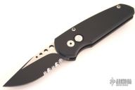 RUNT 2 R208 - Black Handle / Black Blade / Serrated