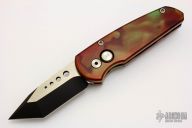 RUNT 3 Ltd. Edition - Tropical Jaxx Handle / 2-Tone Tanto Blade