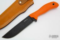 Safety Mutt - Brown Leather Sheath