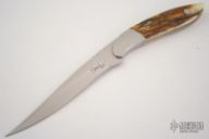 Mammoth Ivory Bird & Trout Knife