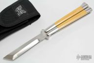 Samson Ground 4" Tanto Balisong