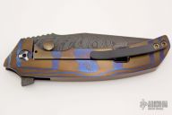 Satori Integral - Mokuti  and San Mai Damascus