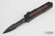 Scarab - D/E Black Tactical Serrated #050 of 100