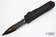 Scarab D/E Black Serrated Tactical