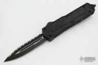Scarab D/E Black Serrated Tactical