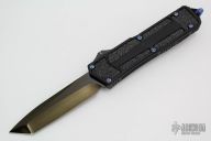 Scarab Tanto Stonewash DLC - Blued Ti Hardware