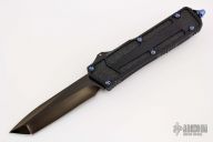 Scarab Tanto Stonewash DLC - Blued Ti Hardware