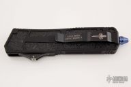Scarab Tanto Stonewash DLC - Blued Ti Hardware