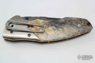 Scout - Damascus and Burl