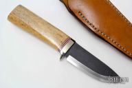 Sheath Knife - Oosic Handle by Moriya