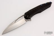 Sigil - Hand Rub Satin and DLC Titanium w/ Blue HW and Damascus Plate