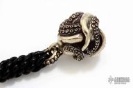 Silver Octopus Bell Necklace