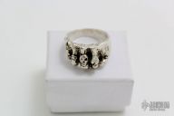 Silver Ring - Fist - Size 10