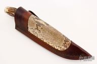 Skinner - Stag w/ Birds Eye Pattern Damascus