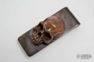 Skull Money Clip - Copper