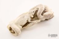 Skull/Snake/Rat carving