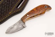Small Damascus Skinner