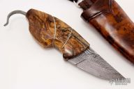 Small Damascus Skinner