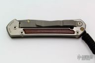 Small Sebenza 21 - Damascus and Cocobolo