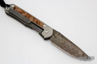 Small Sebenza - 1999 Edition - Birds Eye Maple/Damascus
