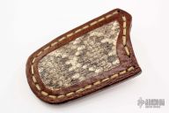 Snakeskin Belt Sheath