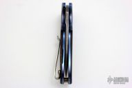 Snap Tanto Flipper - Damascus Blade