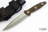 Socom Alpha - Brown Canvas Micarta