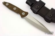 Socom Alpha - Brown Canvas Micarta
