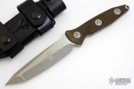 Socom Alpha Tanto - Brown Canvas Micarta