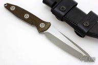 Socom Alpha Tanto - Brown Canvas Micarta