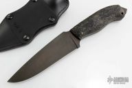 Spike Belt Knife - Rubber Handle