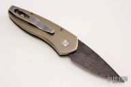 Sprint Custom - Damascus/Titanium/Abalone