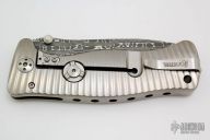 SR1D Integral Titanium Handle Folding Knife
