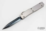 SS Ultratech D/E HG Blued High Contrast Damascus #002