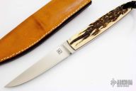 Stag Boot Knife