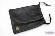 Steel Flame Leather bag with Pin