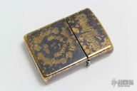 Steel Flame Zippo - Darkness Skull