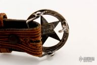 Sterling Silver Buckle with 40" Vogt Belt